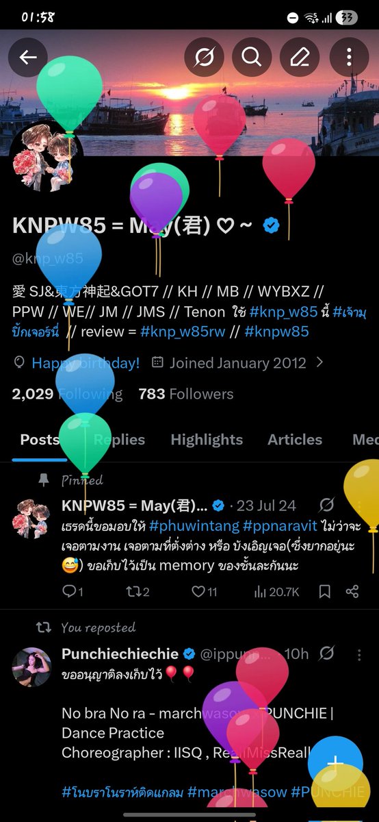 KNPW85 = May(君) ♡～ tweet media