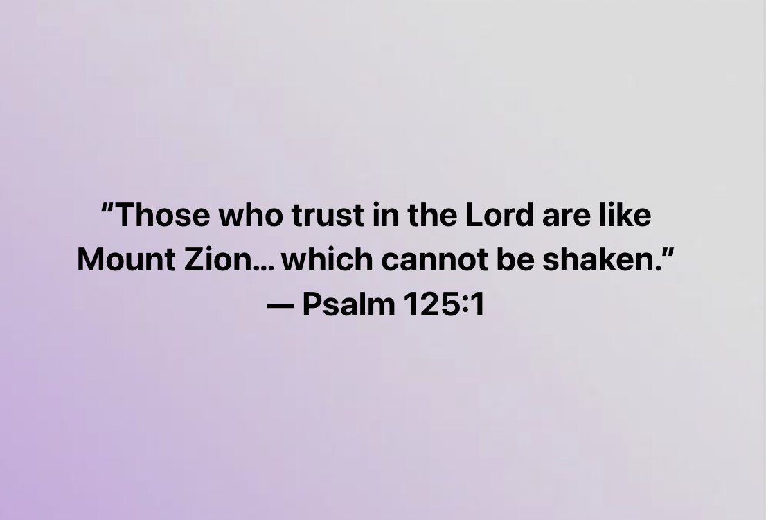 Will not be shaken. #KPraise