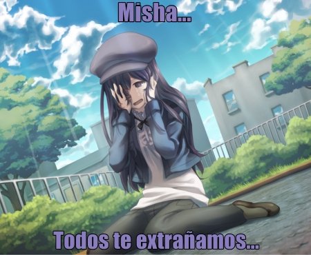 Misha dice el día de la semana. tweet media