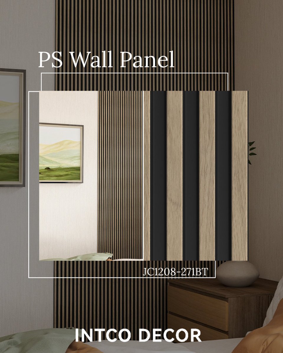 IntcoH72474's tweet image. Different spaces, different styles — one solution😀
Our PS wall panels come in a wide range of finishes, from wood grain to modern solid colors, suitable for residential and commercial projects.
#walldecor #homerenovation #homedecor #intcodecor #wallpanel