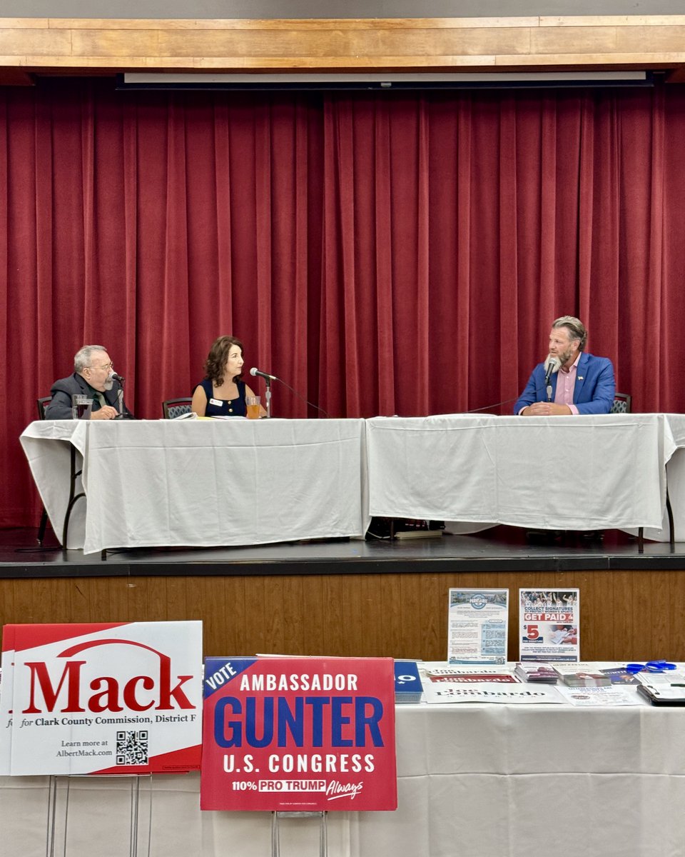 VoteAlbertMack's tweet photo. I am honored to have spoken today at the Southern Highlands Republican Women Candidate Forum.
I’m truly grateful for the opportunity to meet so many engaged members of our community here in the Valley.
#BackTheMack #NvPolitics #ClarkCounty https://t.co/uMXhr0C08U