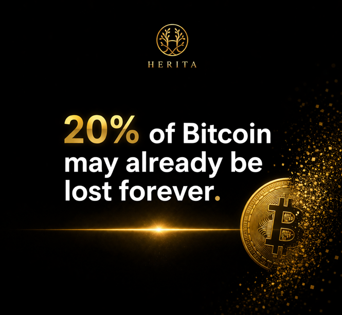 heritadapp's tweet photo. The same problem happening with Bitcoin can happen to your crypto on Solana.

If something happens to you and no one has access to your keys, your funds can be lost forever.

Herita solves this. Secure crypto inheritance.

@SuperteamBR @colosseum

#Herita #CryptoInheritance https://t.co/5UqH8RFdde