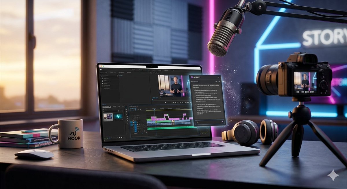 BarbonAI's tweet image. Burnout is a choice in 2026. 🔥❌
I used to spend days scripting and editing. Now, I use AI to handle the grunt work so I can focus on the HOOK and the STORY.

If your creative workflow doesn't include AI, you're not a purist.

Create smarter. 🎬✨
#ContentCreation