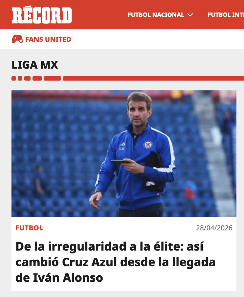 Hay quien dice que todo eso que traen en los medios de que ya hasta se sentaron a cenar directivos con el "Turco", obvio para desestabilizarnos previo a Semis de <a href="/TheChampions/">Concacaf Champions Cup</a> , es obra de este personaje nefasto, que hasta se paga notas para adularse a sí mismo.