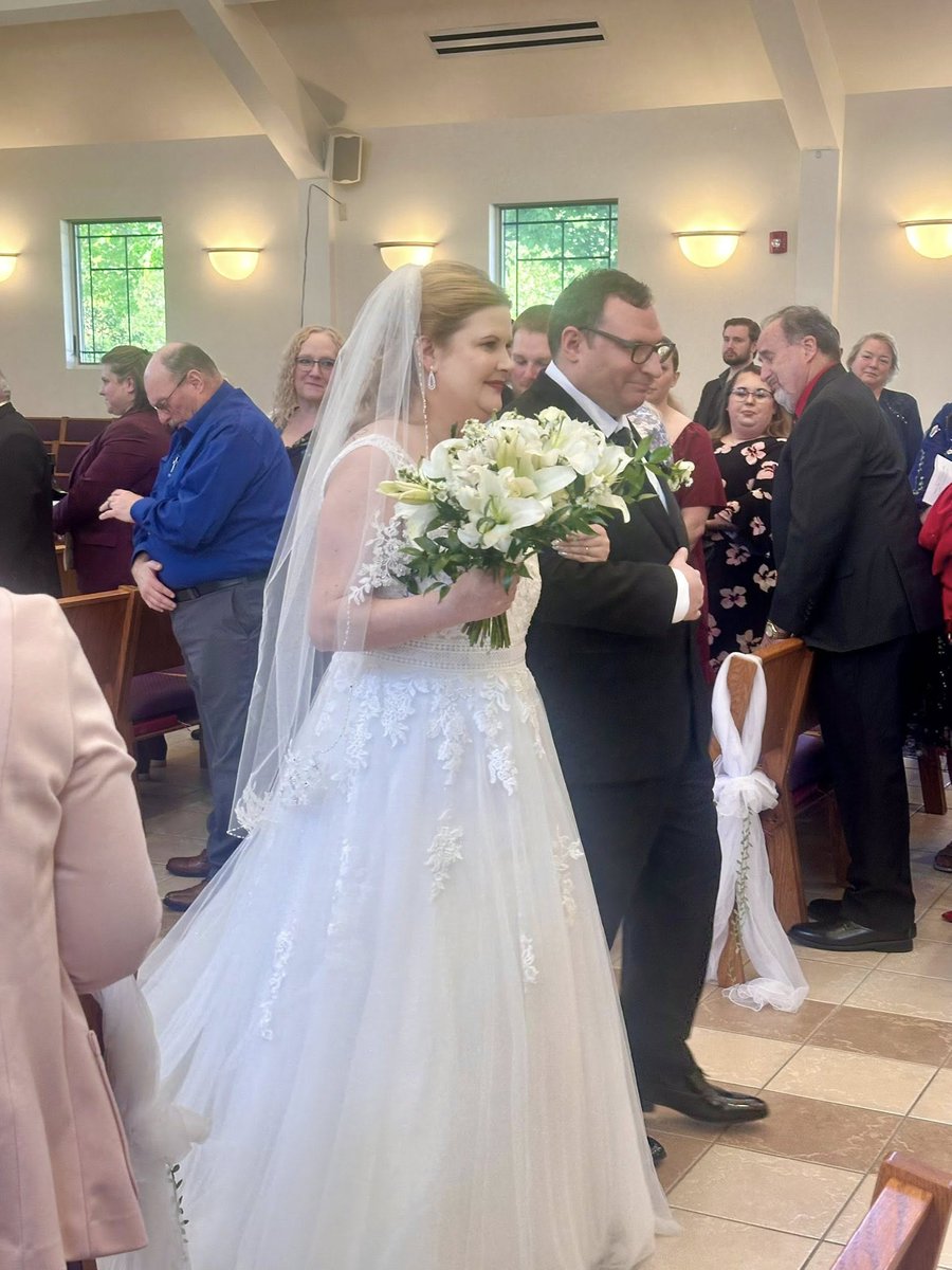 NormaP4's tweet photo. Congratulations on your marriage Chris &amp; Michelle! https://t.co/9iXWkPIJkE