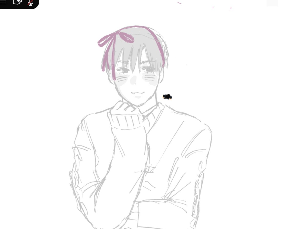 mokeiio's tweet image. Grown Ass Man Trying To Look Cute drawn in roblox #ALNST #Ivan