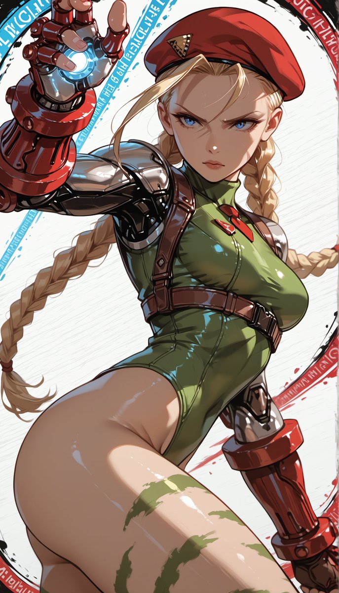 oneesan_aiart's tweet image. Cammy White — enhanced with cybernetic power, she becomes a perfect fusion of human precision and machine efficiency, striking faster, stronger, and deadlier than ever ⚙️🔥✨ #Cammy #CammyWhite #StreetFighter