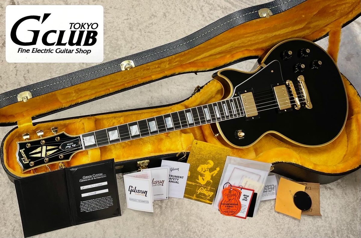 GCLUB_TOKYO's tweet photo. 【新着入荷情報🔥】
Gibson Custom Shop 1968 Les Paul Custom Reissue Gloss Ebony s/n 602698
https://t.co/o3Nl70d9J3
#gibson #lespaul #blackbeauty #gclubtokyo #onlyagibsonisgoodenough https://t.co/V5a1RczbZ6