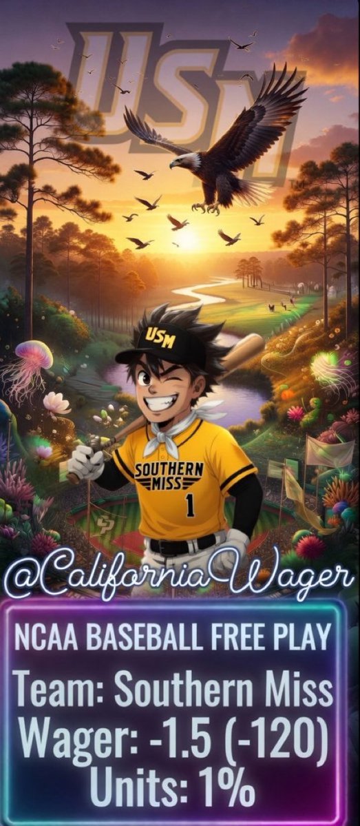 kimbo374's tweet image. ⚾NCAA TUESDAY FREE PLAY⚾

💰11-1 LAST 12 FREE PLAY WINS💰
🚨$150 GIVEAWAY SWEEEEEEEEP🚨

💚LIKE
♻️RETWEET
✅COMMENT

WHO IS READY FOR ANOTHER NCAA WINNER WITH US🎉

⚾3 SPOTS AVAILABLE TODAY

t.me/+TPwB5C-0o9U5N…

#giveaway #giveaway #ncaa  #Gambling𝕏 #MLB