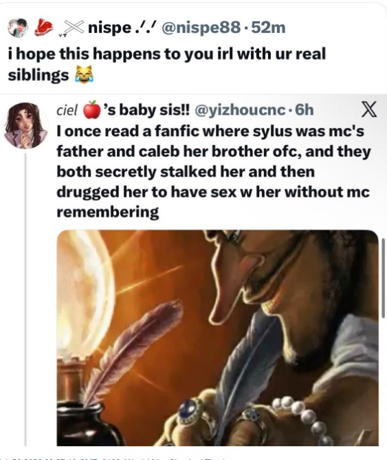 antis being terrible people tweet media