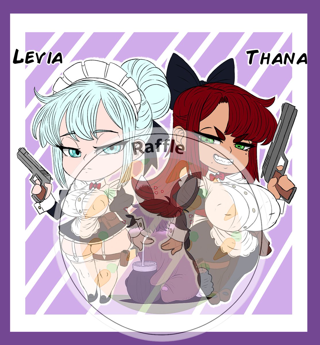 GIVEAWAY OF 2 MAIDS!

How to participate:
-Retweet
-Like
-Follow my account
You have until Sunday, good luck to all participants!
#nsfw #art #oc #arte #dibujo #dibujodigital #drawing #raffle #artraffle