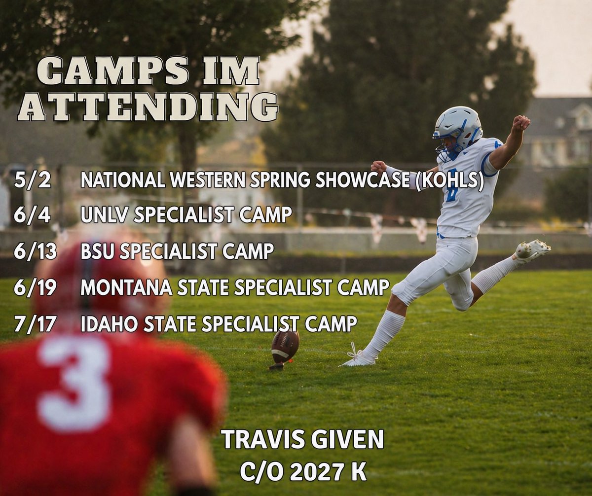 Travis Given 4⭐️ Kicker tweet media