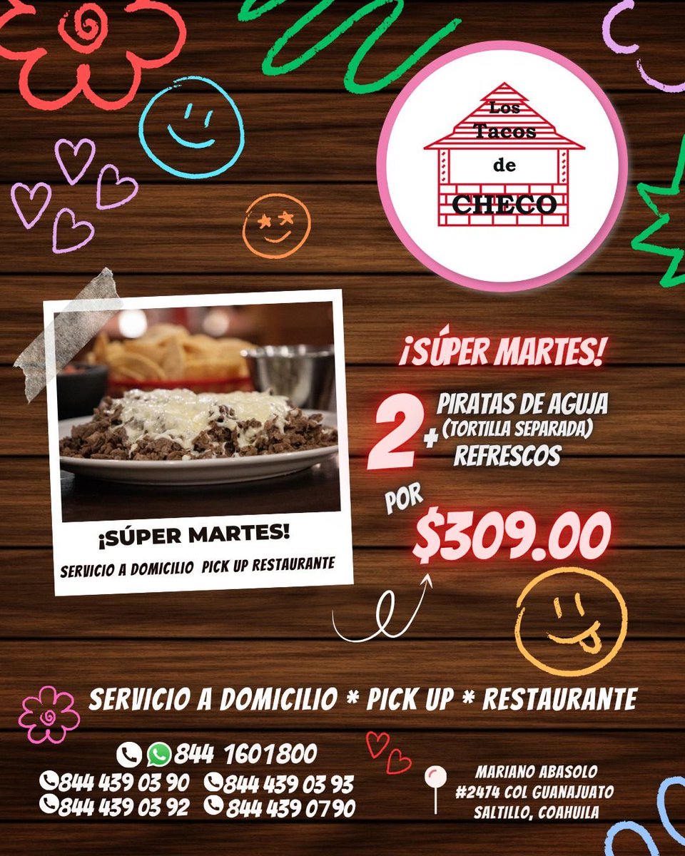 Los Tacos de Checo tweet media