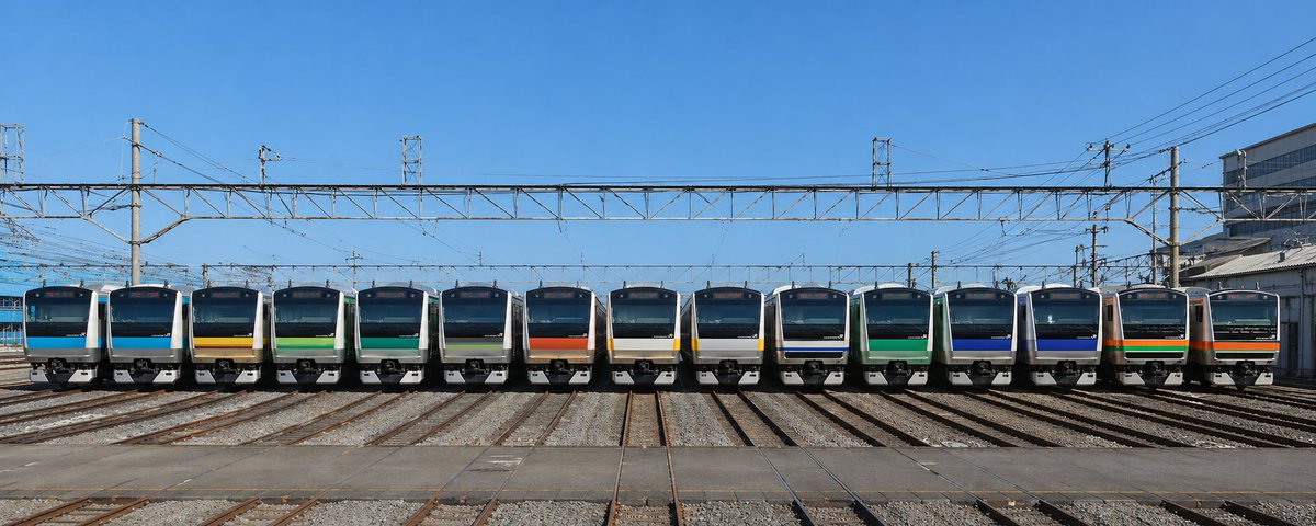 yozacra_ft's tweet photo. E233系のバリエーションが増えました！ https://t.co/0WcoVXqPN9