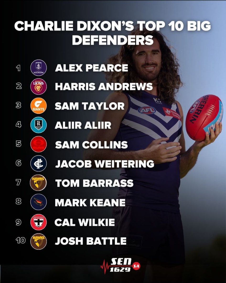 Billysobraz's tweet photo. @1116sen Not bad work from Charlie Dixon’s 9th best defender. https://t.co/J9qEUKukKx