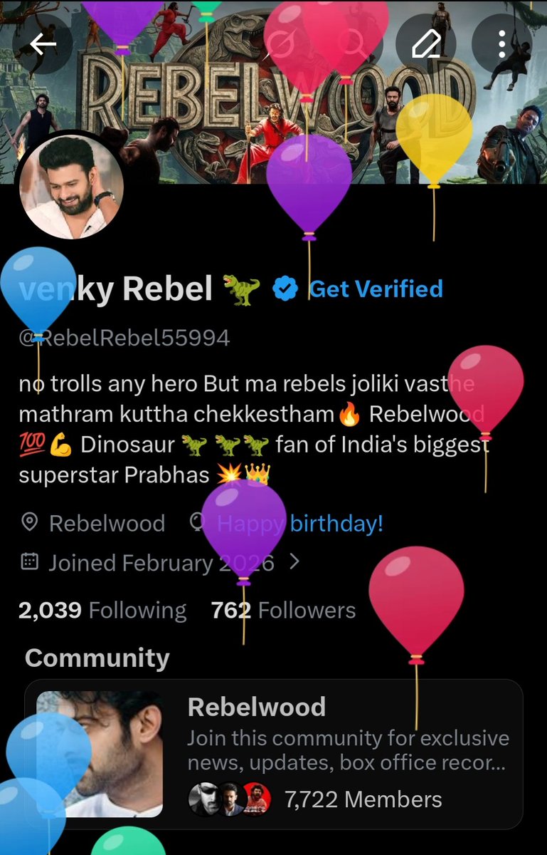 venky Rebel 🦖 tweet media