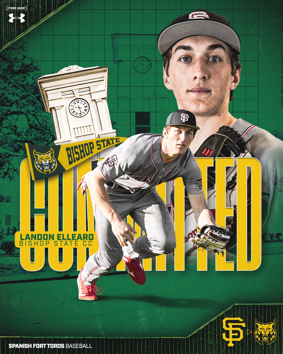 SpanishFortBsbl's tweet photo. Congratulations to Landon Elleard on committing to Bishop State!!  All your hard work has paid off!! https://t.co/LykUAjzf40