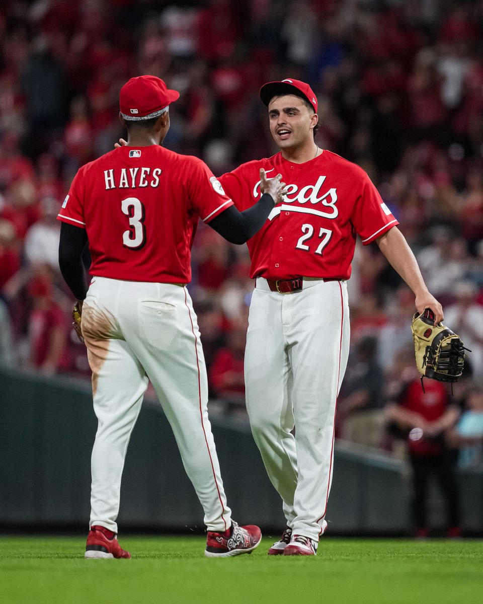 The Cincinnati Reds have won 10 of the last 13 games‼️

#ATOBTTR