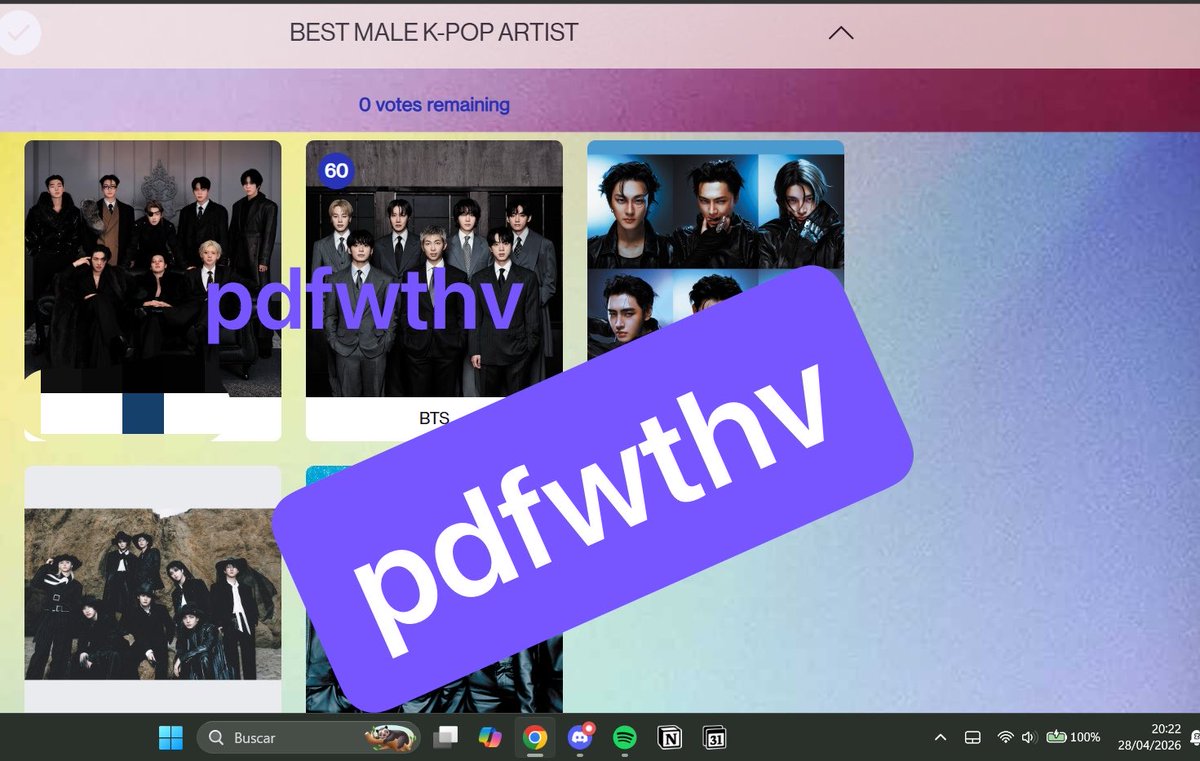 pdfwthv's tweet photo. @parkoookie @jnfication segunda cuenta desde pc https://t.co/kSBioLnvvl