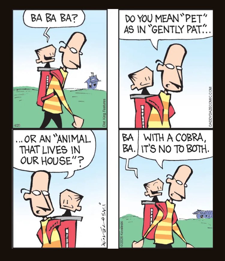 daddydazecomic's tweet image. Please share - and if you like this, there’s more at daddydazecomic.com #daddydazecomic @comicskingdom #parenting #kids