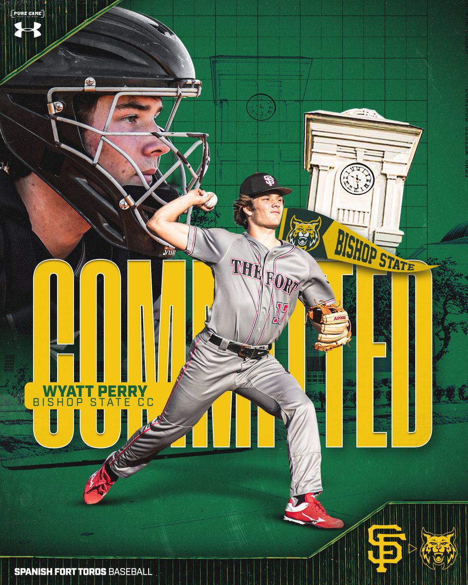 SpanishFortBsbl's tweet photo. Congratulations to Wyatt Perry for Committing to Bishop State!  Can’t wait to see what the future holds! https://t.co/FpSO08Ivxn