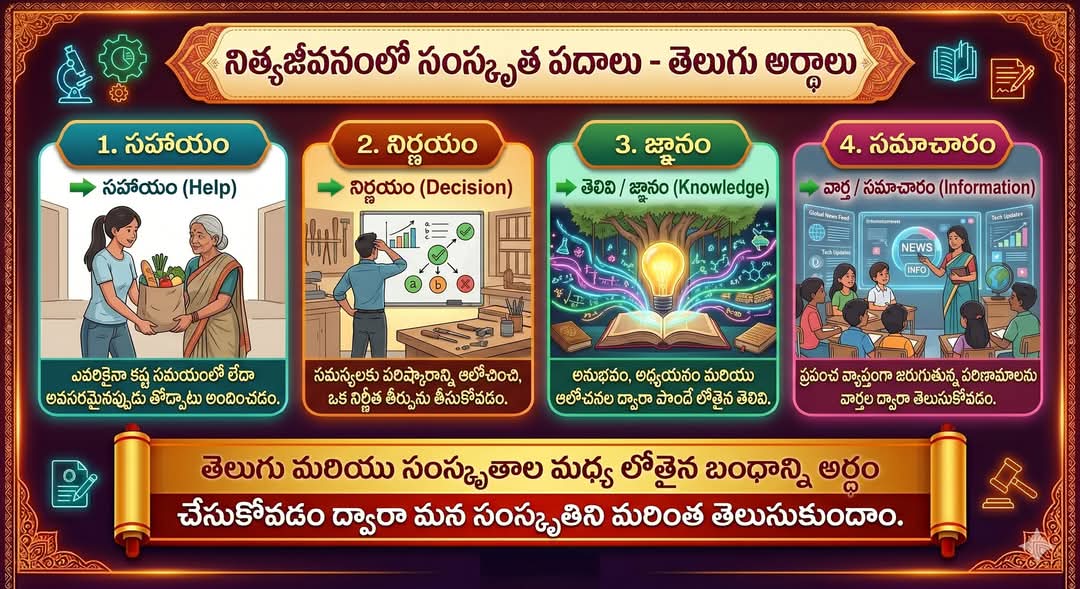 srivani_sailaja's tweet image. #Samskrutham #Telugu