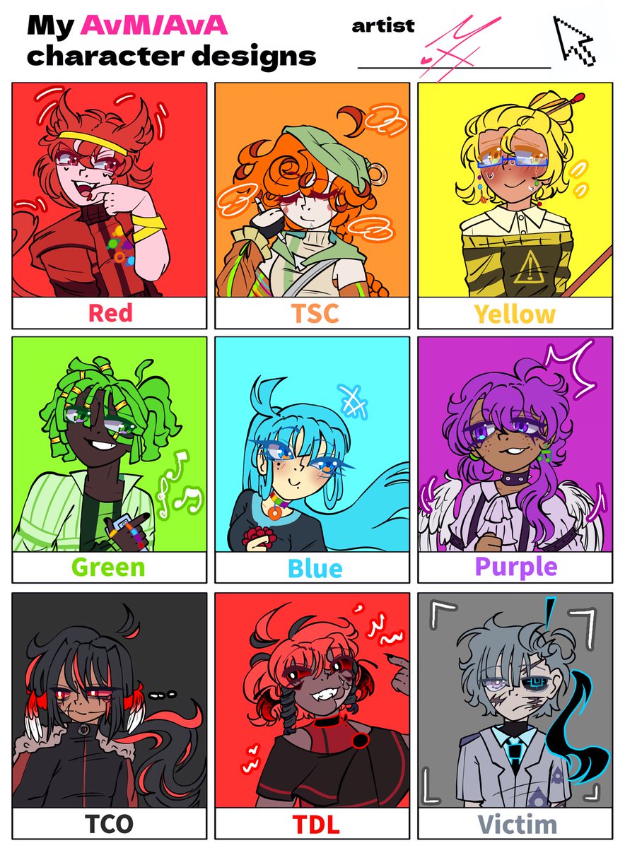 MelissaHimura's tweet image. Mis versiones papuhs 

❤️🧡💛
💚💙💜
🖤❤️🤍

#AvA #AvM #AlanBecker #AnimationVsAnimator #AnimationVsMinecraft