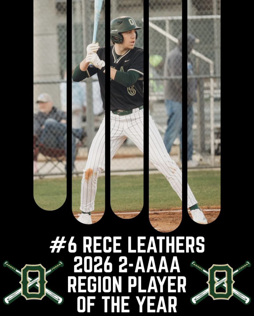 Rece4004's tweet photo. Beyond Blessed to be named Region Player Of The Year!! @ola_baseball @NBelch15 @kc__brown @htcraig6 @RyanSmithUNG https://t.co/ob20TH6JZy