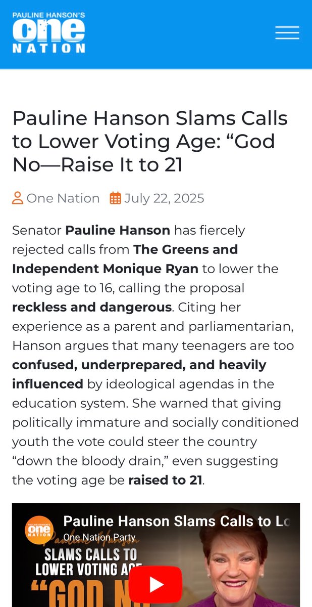 KeepVicLibsOut's tweet photo. @PaulineHansonOz This is you??? Funny that you want to dismantle democracy. https://t.co/UIGQNqCnko