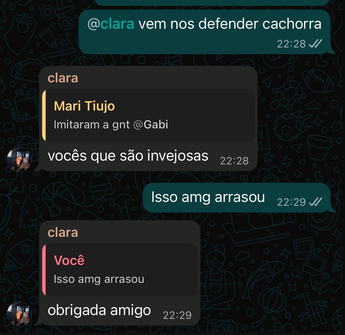 Pietro_acerolo's tweet photo. Ta bom clara obg https://t.co/ngkusRV2pT