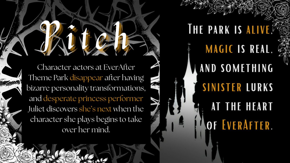 LaneyLAuthor's tweet image. BLACK SWAN + DISNEYLAND GONE WRONG

Every other character actor at EverAfter Theme Park has disappeared after bizarre personality changes, and desperate princess performer Juliet discovers she’s next when the character she plays begins to take over her mind.

#questpit #H #A #W