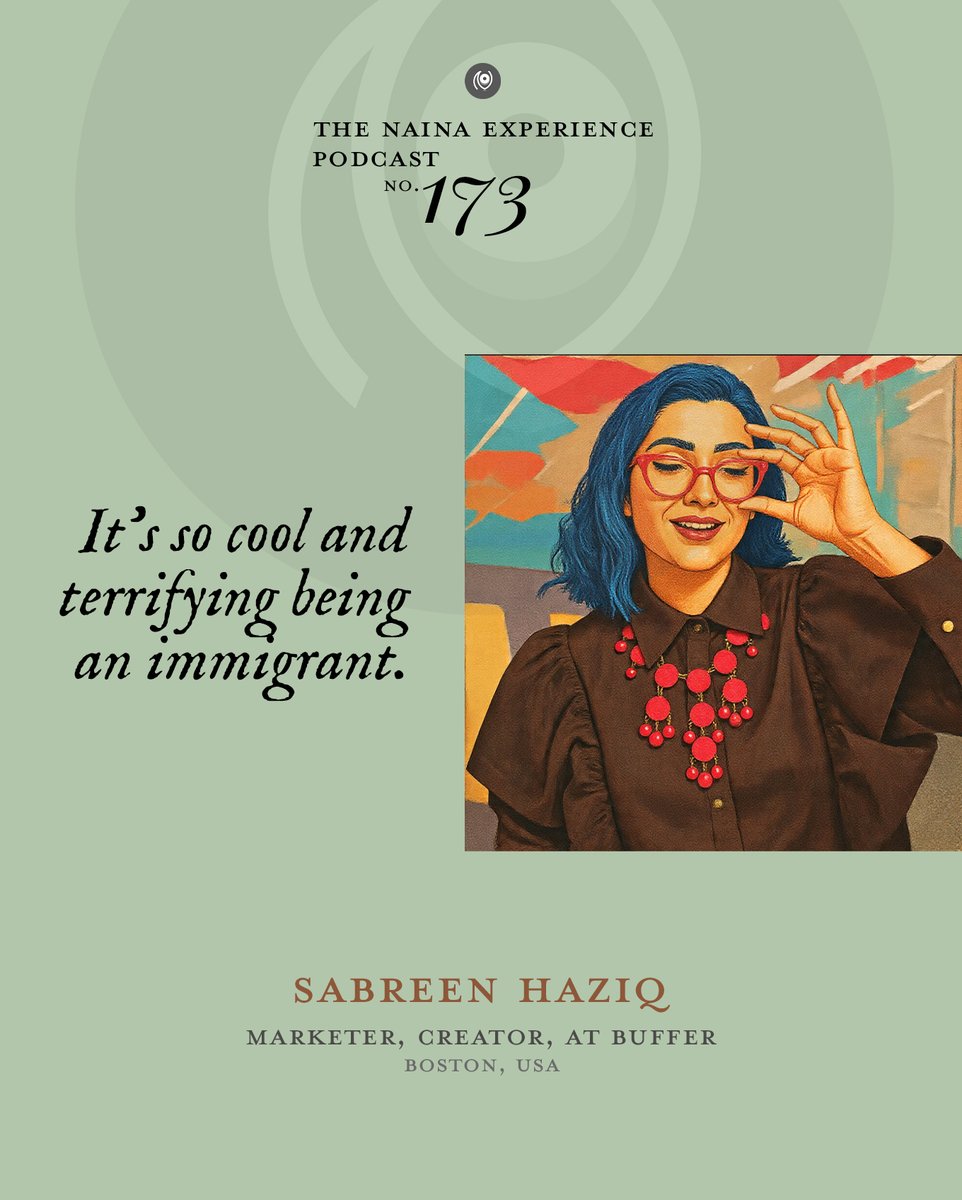 Naina's tweet image. Her setup: one key light next to the camera, two lights taped to the back wall, a night lamp for fill, Sony A7IV. The output looks like TV production. #ContentCreation #VideoProduction