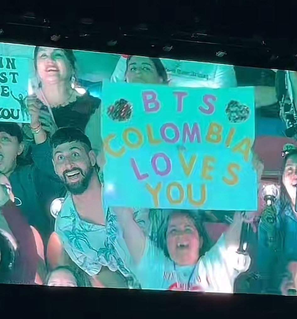 Iara con i⁷; VERÁ A BTS 🫐 🇨🇴 tweet media