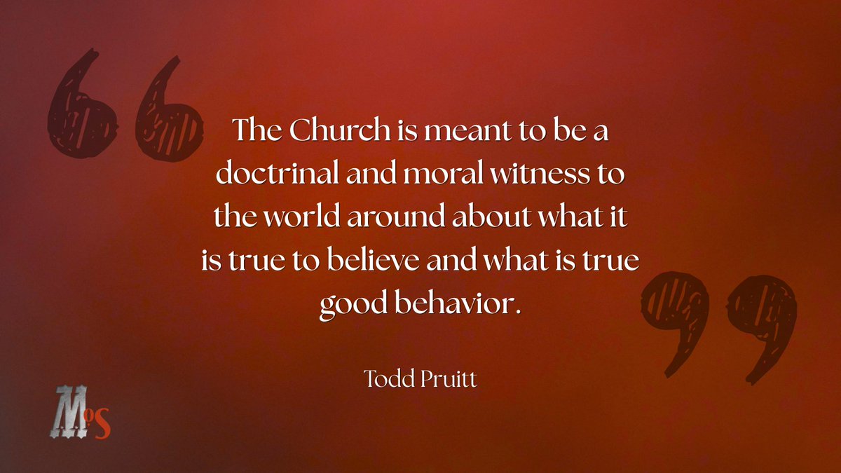 MortifySpin's tweet photo. Why is church discipline essential for a healthy church? The latest episode of Mortification of Spin discusses the significance and challenges of implementing church discipline.
#churchdiscipline #churchwitness #christianthinking #faithandculture https://t.co/9NTPkmYzIL