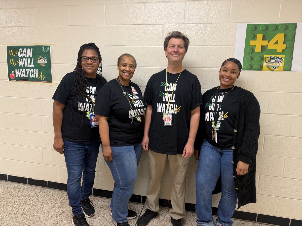 ShotwellMS_AISD's tweet image. Today our scholars took the Math STAAR test and we stood united believing “We Can, We Will, Watch Us.” Our scholars have this! #MORE @DrKimJohnson07 @DrCrystalWatson