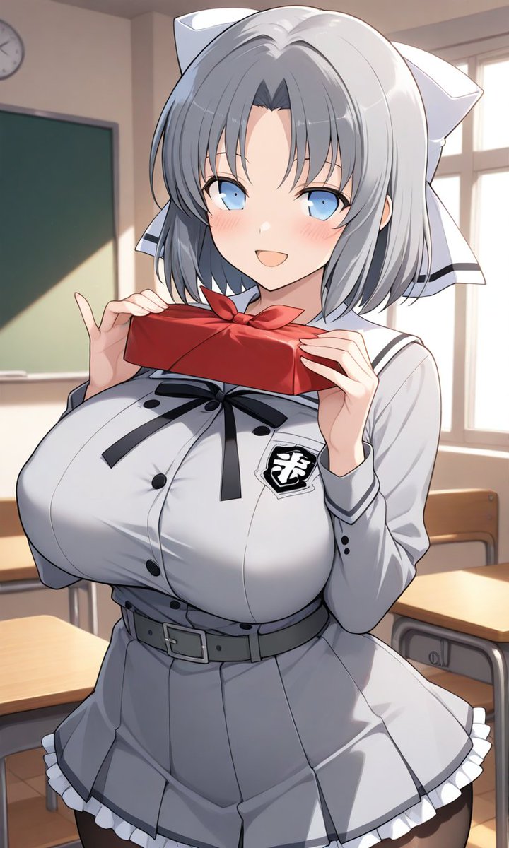 SNoitra889's tweet image. Medio día, Yumi en uniforme escolar queriendo compartir su obento☺️
Bastante a gusto comer su comida🥰

#Yumi #雪泉 #SenranKagura #ドルフィンウェーブ #AIart #AIイラスト