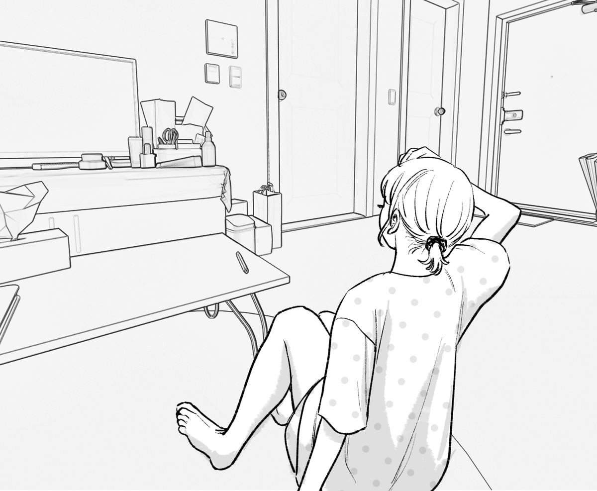 こちらは付き合った後の鏡巳くん視点👁️👁️
3回目のデート・レストランにて、鏡巳くんが席を外した時にメニューの金額に驚愕する小鳥ちゃん🐥鏡巳くんと私給料変わんないのに!?って色々と頭ぐるぐるになっていると思う…🌀🌀🌀 