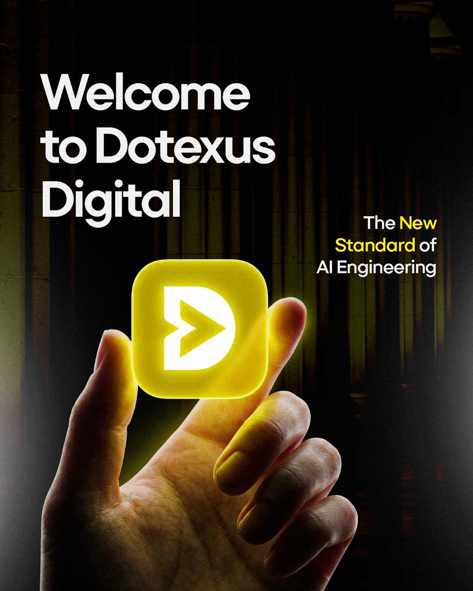 DotexusDigital's tweet photo. Evolution complete. 🛠️🦾

We are Dotexus Digital.

From here on out, we trade hype for infrastructure, and ads for autonomous architecture. The new standard of AI Engineering is here.

https://t.co/NucBOJexk8

#AIEngineering #RealSystems #DotexusDigital #TechLaunch https://t.co/xxE69CfgNZ