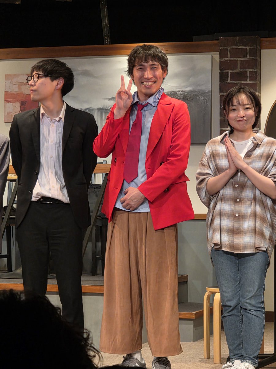 ruru_97_lu_ul's tweet photo. 先日は、以前『GISKE』でご一緒させていただいた大島祐也さんご出演の『パズル』を観劇してきました✨
とても面白かったです！！

登場人物それぞれの物語が少しずつ重なって、最後にピタッと噛み合う展開はまさに“パズル”そのものでした🧩

主演、本当にお疲れ様でした😊 https://t.co/WchPklQxrG