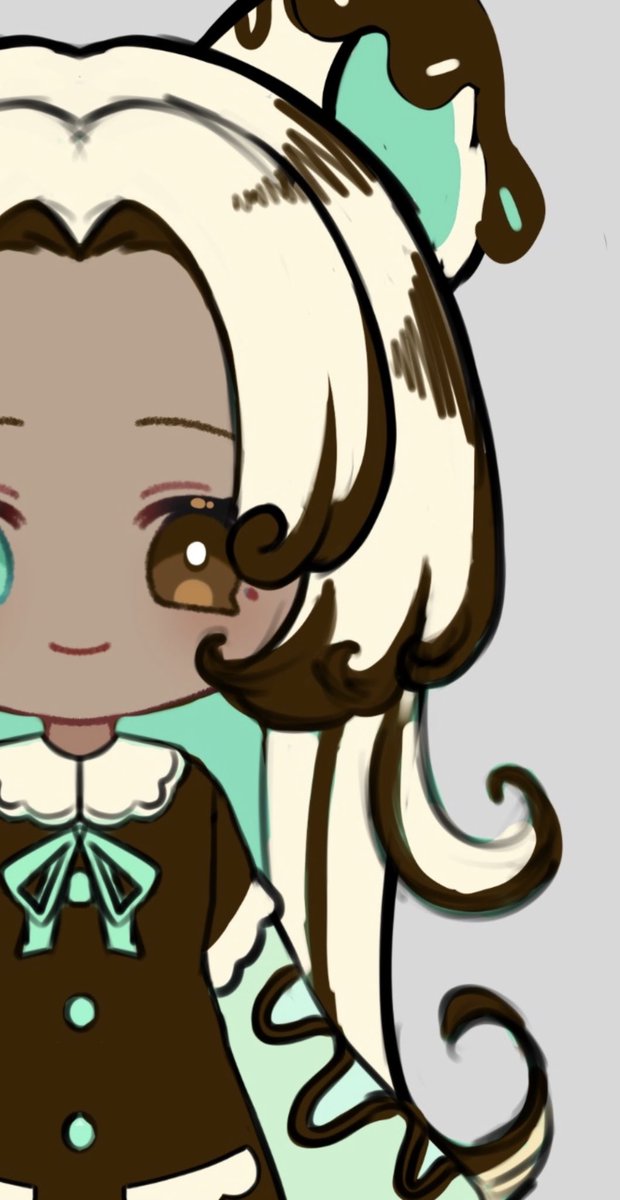 イラスト Aya Post by Aya 🖤⚙️ on X: 🐯🍦