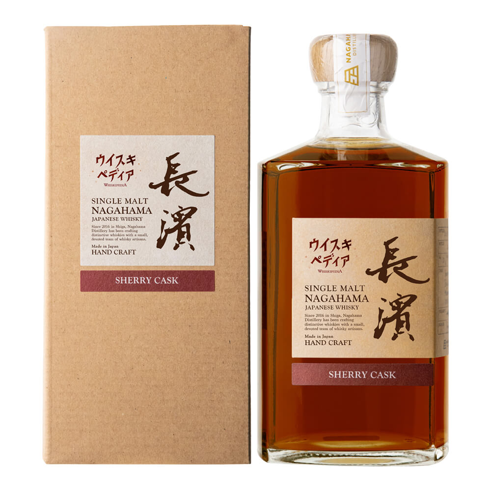 長濱蒸溜所 × #ウイスキペディア コラボボトル発売！ ＼ ノンピート