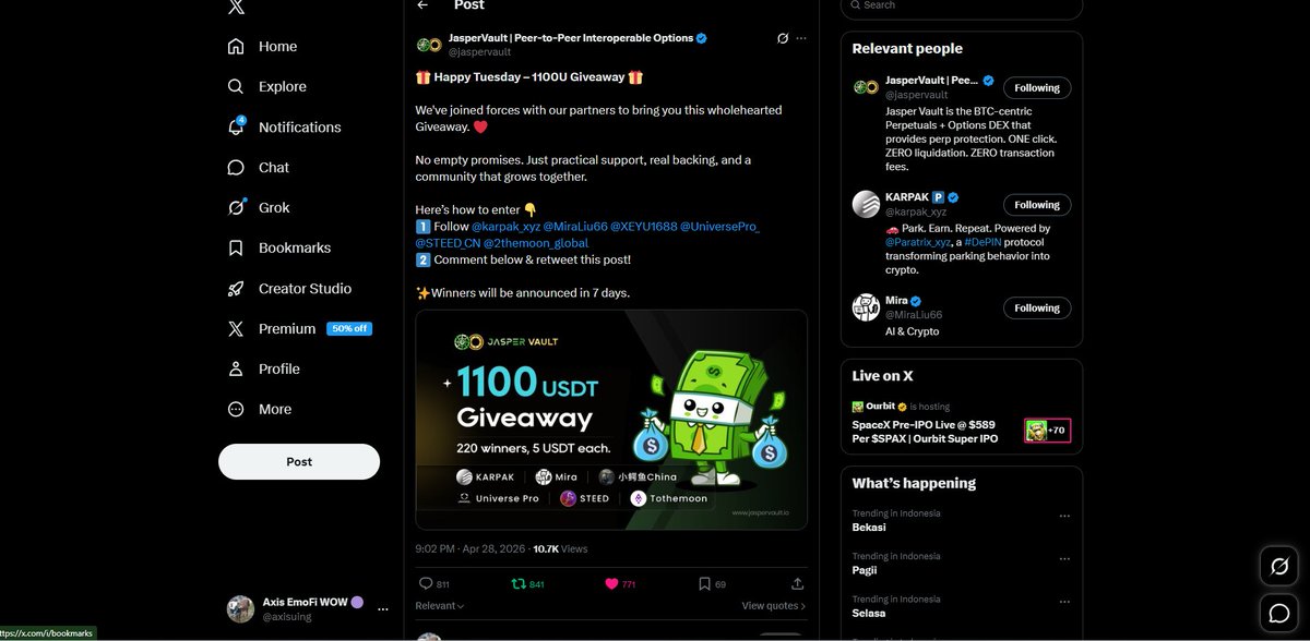 Axis EmoFi WOW 🟣 tweet media