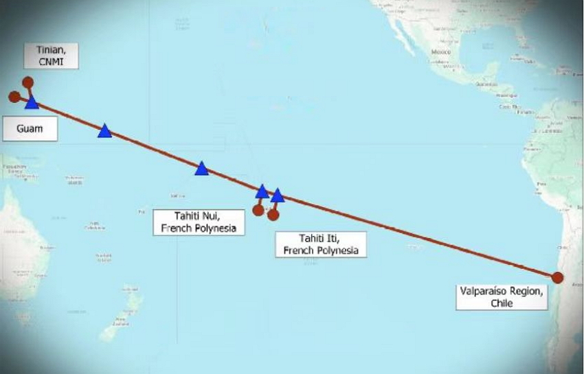 JimBo_Slice_JR's tweet photo. "The Halaihai submarine cable connects Guam and the Commonwealth of the Northern Mariana Islands (CNMI) to French Polynesia and ultimately Chile, with a cable length of approx. 10k miles."

https://t.co/Kwox2LUWly

Deception like this should have consequences.