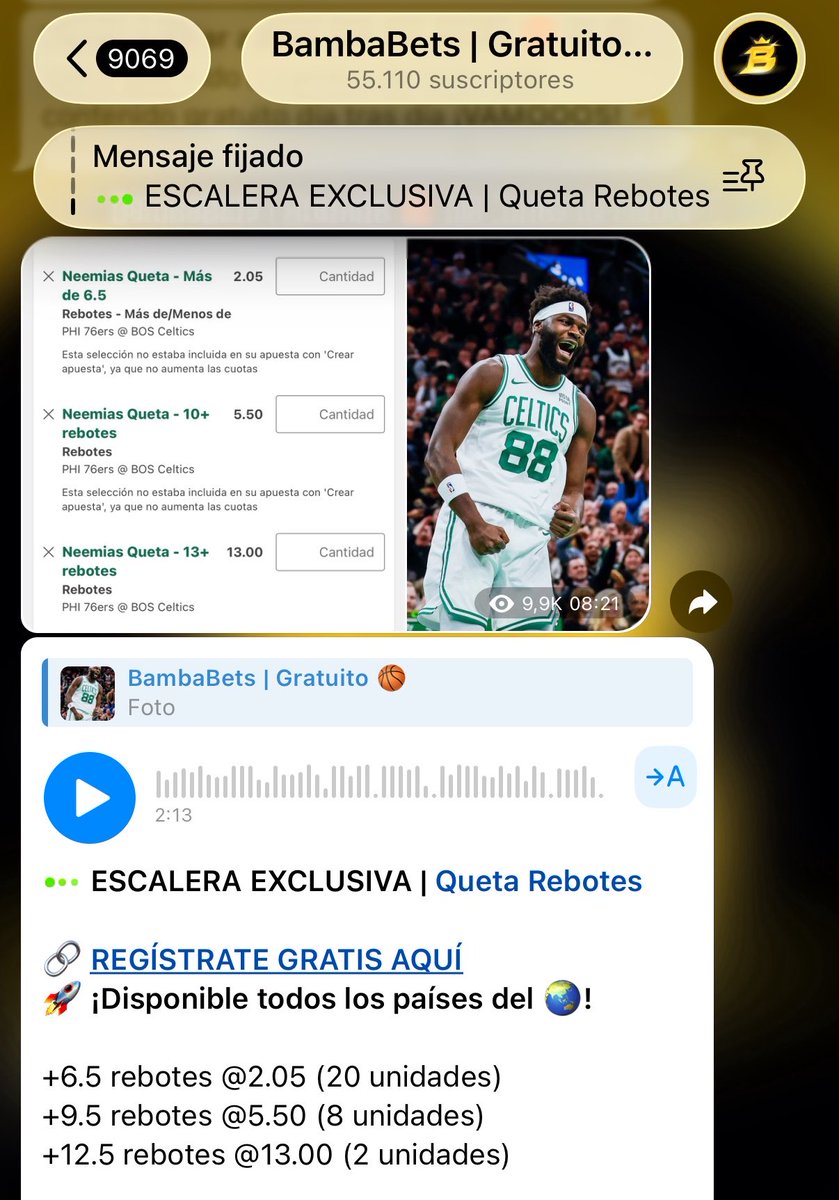 BambaBets NBA tweet media