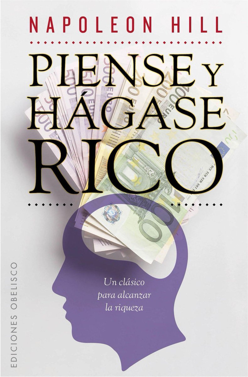 AuraSabiaxX's tweet photo. 9 LIBROS QUE TODO HOMBRE DEBERÍA LEER ANTES DE LOS 30:

1. Piense y Hágase Rico - Napoleon Hill https://t.co/PneSpXUWer