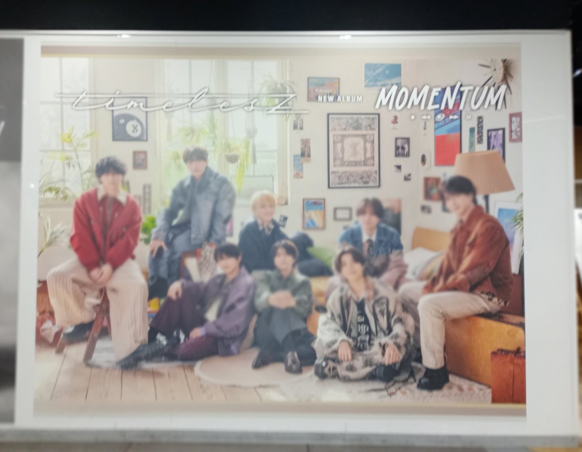 timelesz】 New Album 『#MOMENTUM』本日発売!!🌟 福パルでは 発売記念