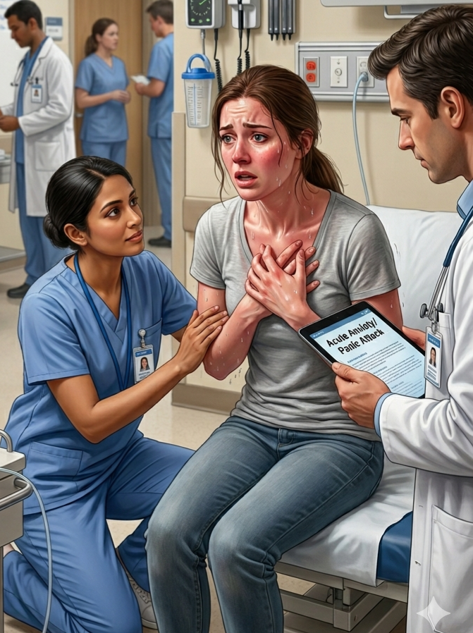 ZahoorAhmed1450's tweet photo. A patient presents with severe anxiety and panic attacks. Which drug provides rapid relief?

A) Fluoxetine
B) Diazepam
C) Lithium
D) Haloperidol https://t.co/9rTjwkI52Y