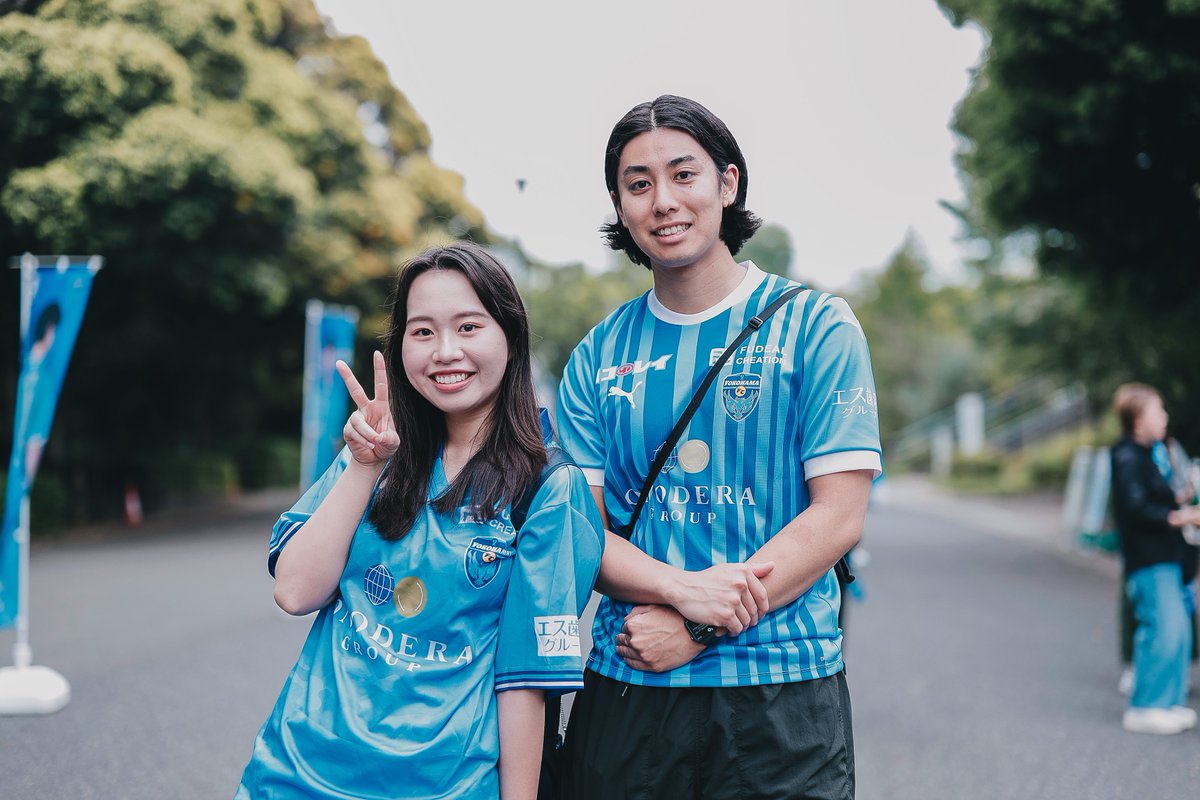 yokohama_fc's tweet image. #横浜FC八戸 14:00K.O.

本日の #横浜FC サポーターの皆さまです🙌
今節も熱いご声援お願いいたします🔥

#yokohamafc