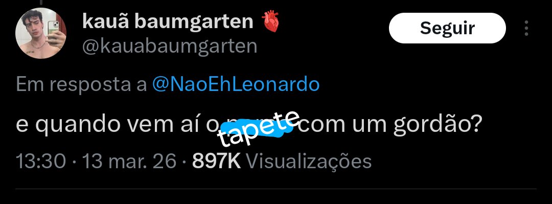 Neto adotivo de Dona Sebastiana tweet media