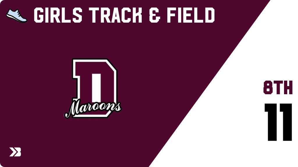 Girls Track &amp; Field (Varsity) Score Posted - Diagonal Maroons place 8th with a score of 11 in FM Co-Ed. gobound.com/ia/ighsau/girl…